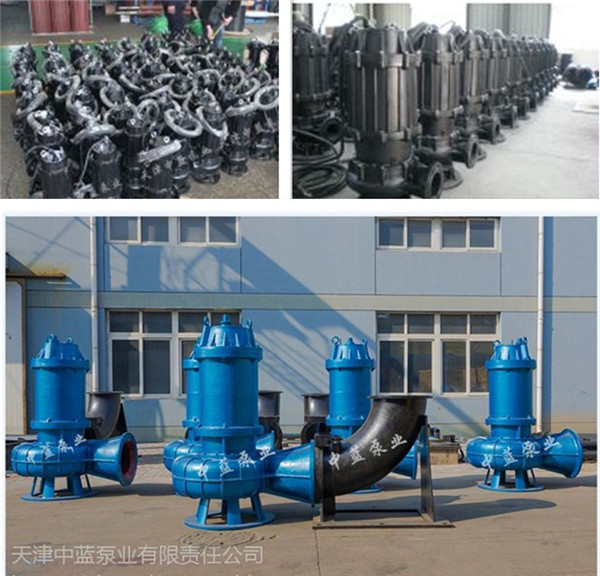 大型QW潜水污水排污泵的结构以及运行原理？